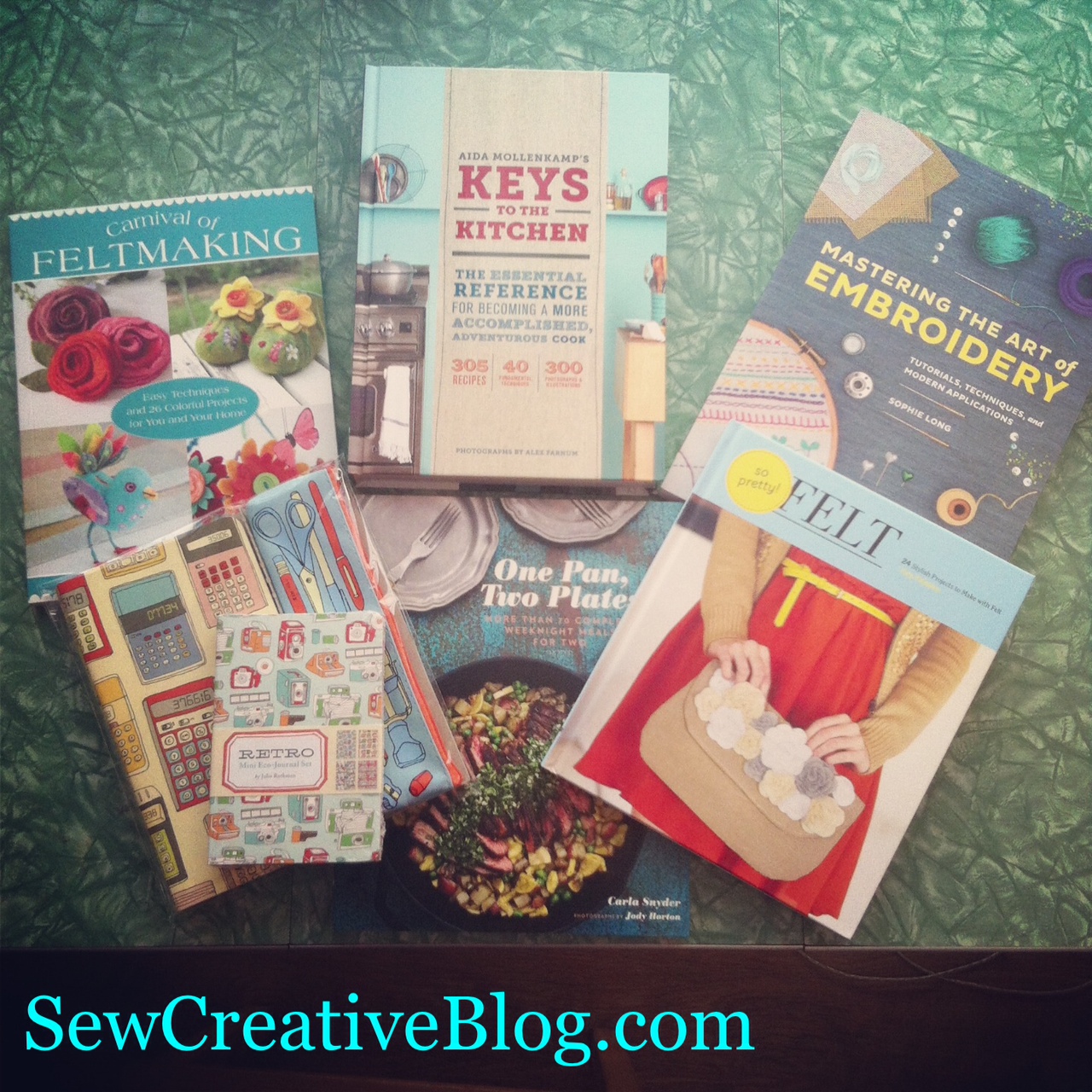 Books from Raincoast Books for Sew Creative Blog