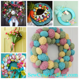 Easter Wreaths & Door Decorations