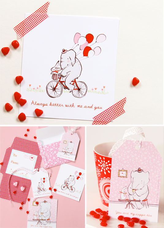 sarah jane valentines day card printable