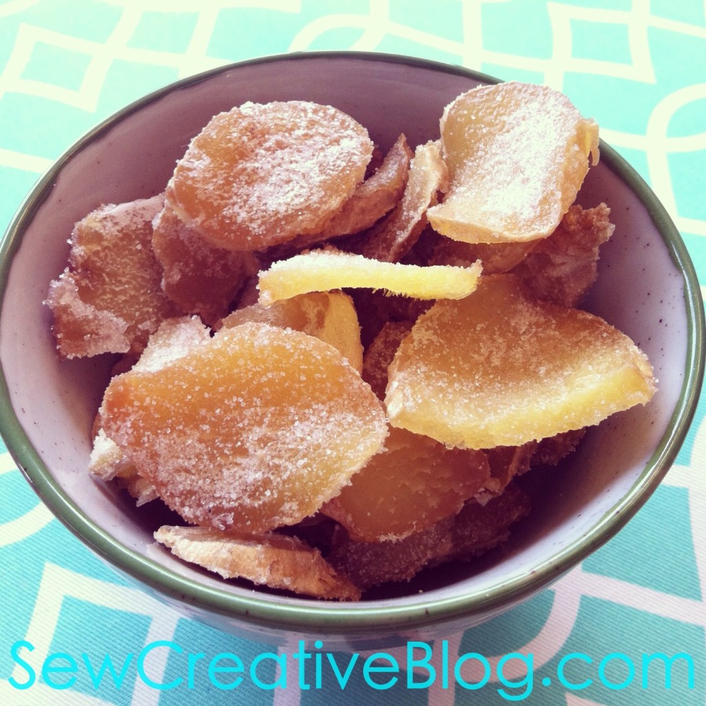 Crystallized Ginger Recipe Perfect Sore Throat Remedy or for baking 2