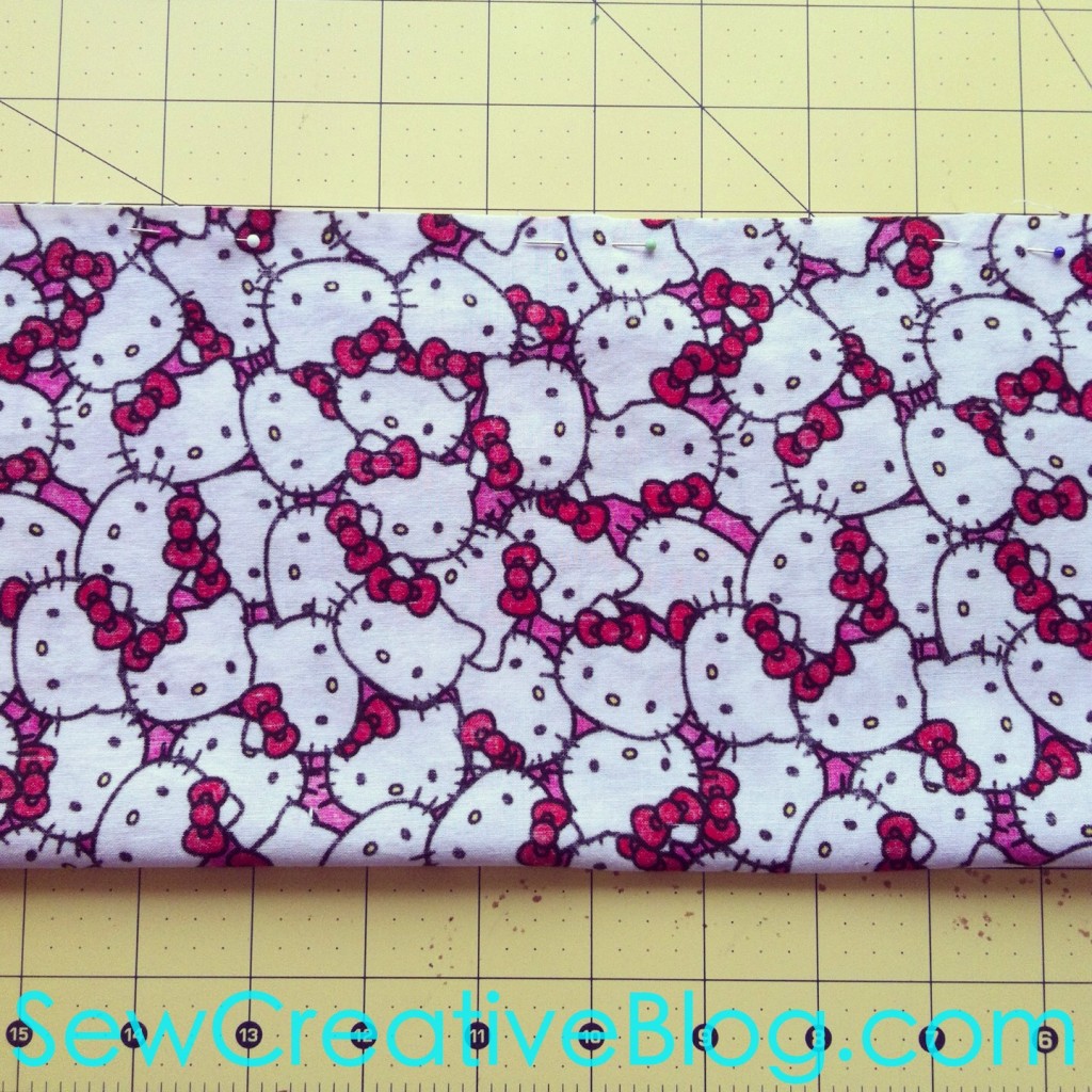10 Minute Children's Infinity Scarf Sewing Tutorial and Pattern 6