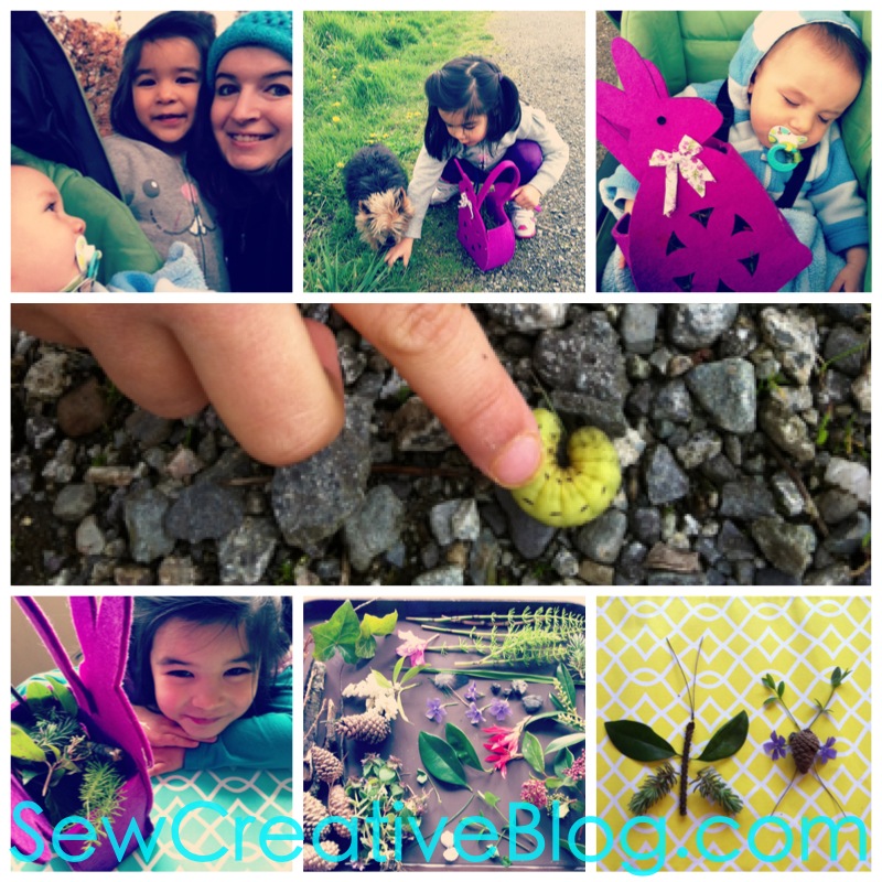 Kids Nature Walk and Found Object Collage Project Perfect For Earth Day 7