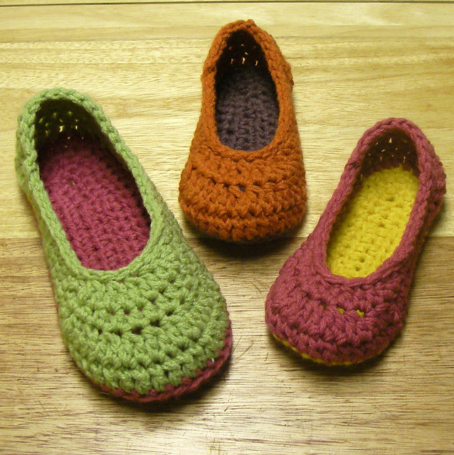 Oma House Slippers Pattern