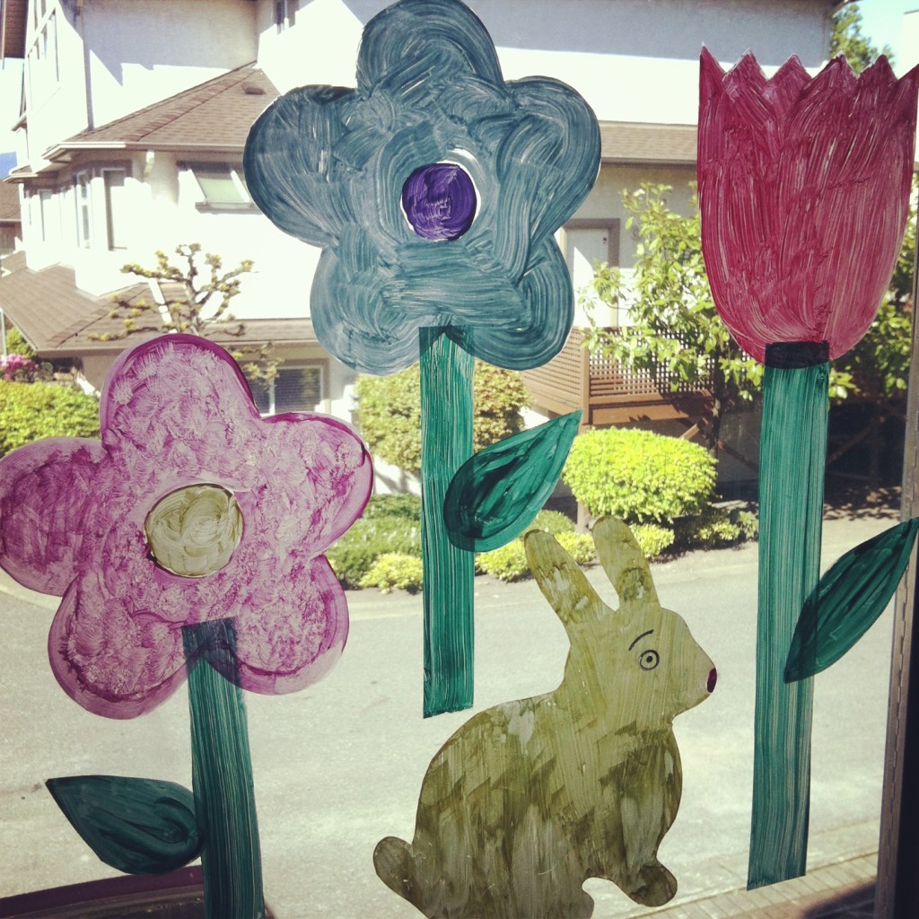 Make a 25 foot roll of window clings for $7.50 A great craft project to do with kids 5