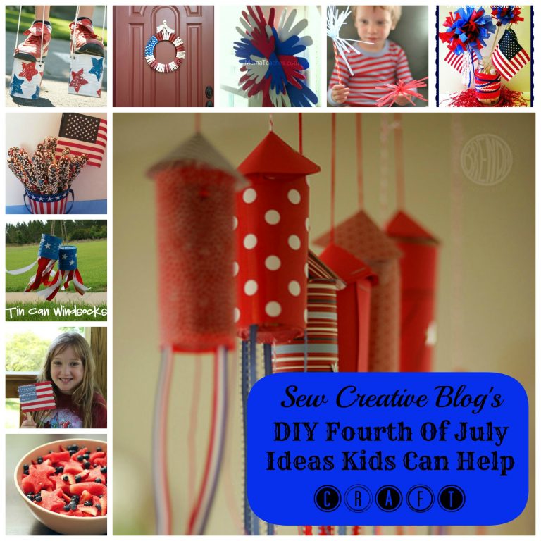Inspiration- DIY Fourth Of July Ideas Kids Can Help Craft