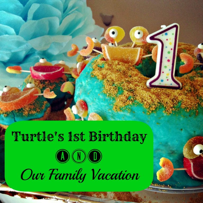 Turtle’s 1st Birthday & Our Birch Bay Family Vacation