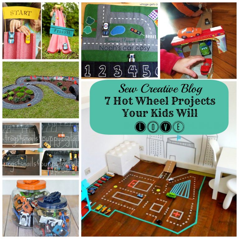 Weekly Inspiration- 7 Hot Wheel Projects for Kids