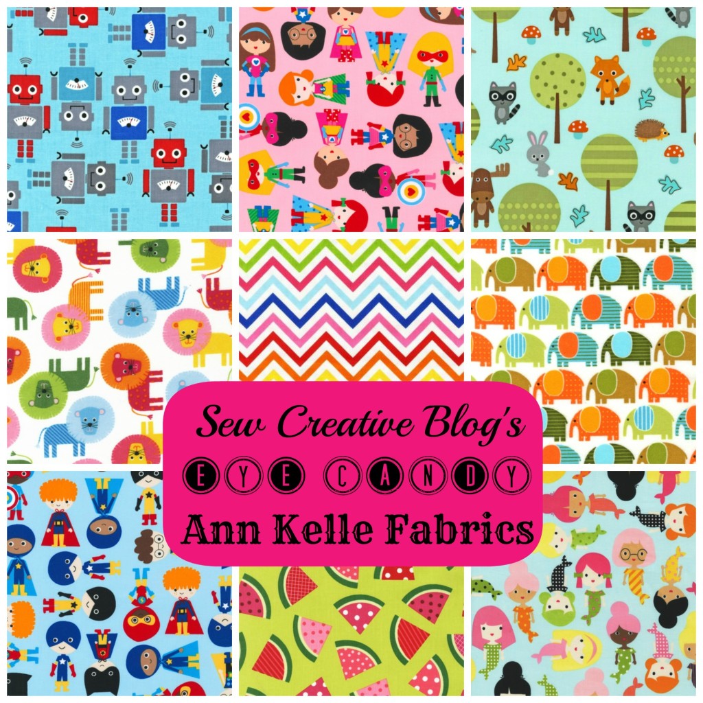 Sew Creative Eye Candy Featuring Ann Kelle Fabrics for Robert Kaufman