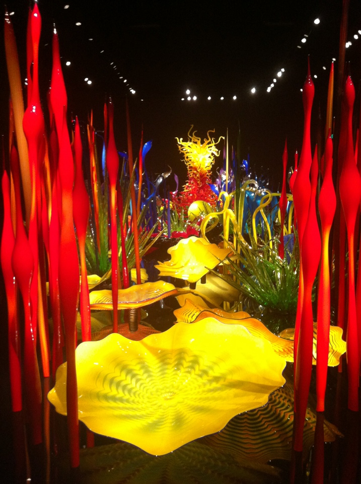 Glass Garden in Chihuly Garden and Glass