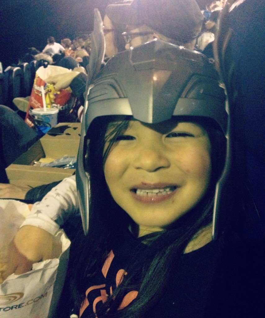 Daddy Daughter Date Night to see Thor 3