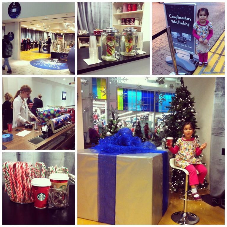 Mommy Monday- Braving The Mall on Black Friday with RBC Avion Holiday Boutique VIP Lounge