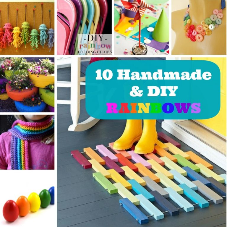 10 Handmade and DIY Rainbows to Brighten Your Weekend