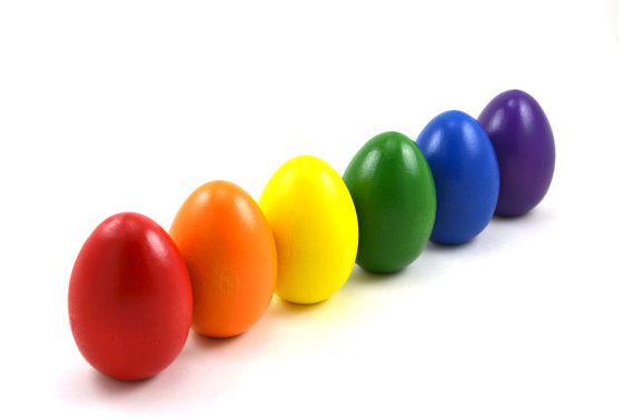 Rainbow Easter Eggs from Bright Life Toys