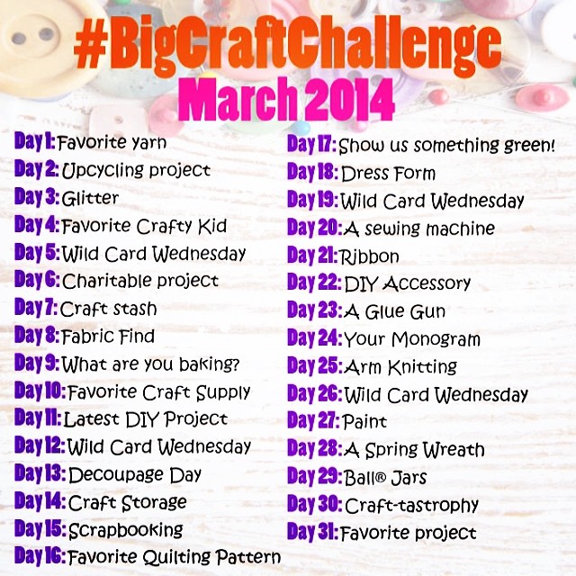 Jo-Ann's Big Craft Challenge 2014