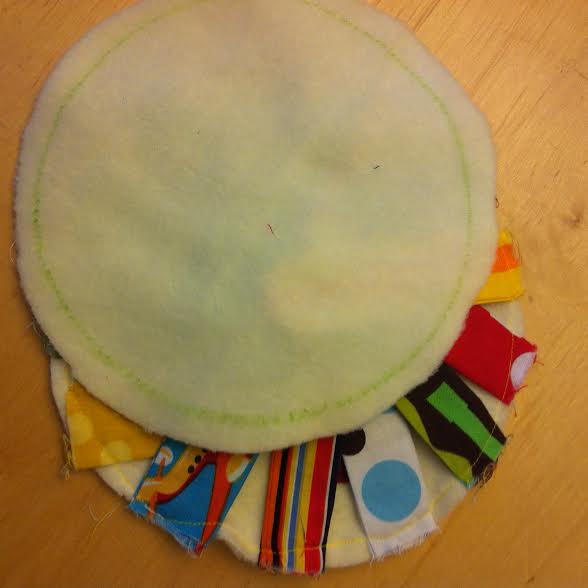 Mr Sun Fabric Buster Baby Toy Tutorial step 7