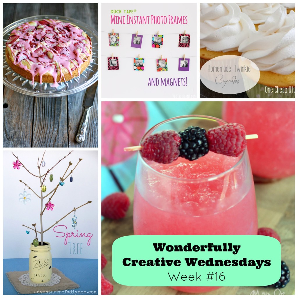 Wonderfully Creative Wednesdays Link Party Week 16