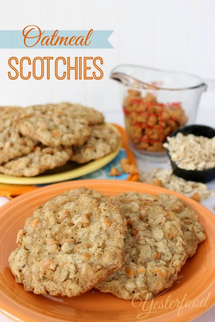 Oatmeal Scotchies by Yesterfood a