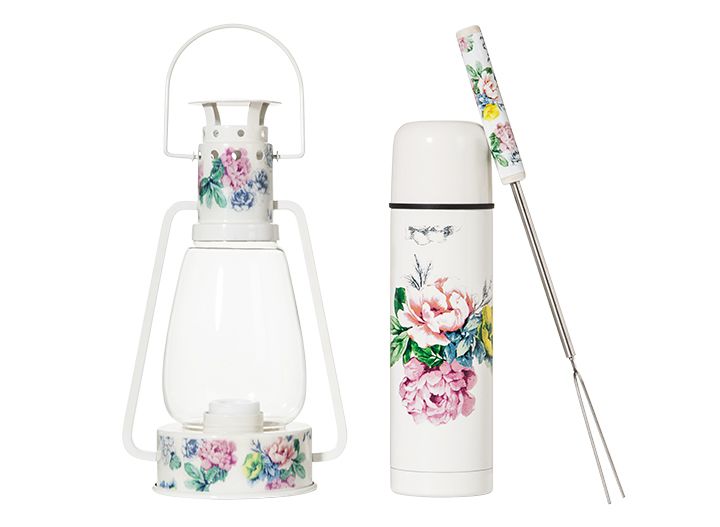 I realized afterwards that I missed taking a photo of the beautiful Poppytalk for Target lantern, thermos and skewers. Ranging from $10.00-$18.00.