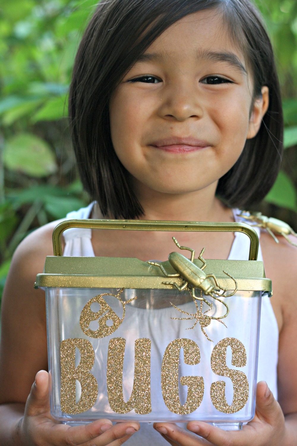 Glitter and Gold Blinged Out Bug Catcher