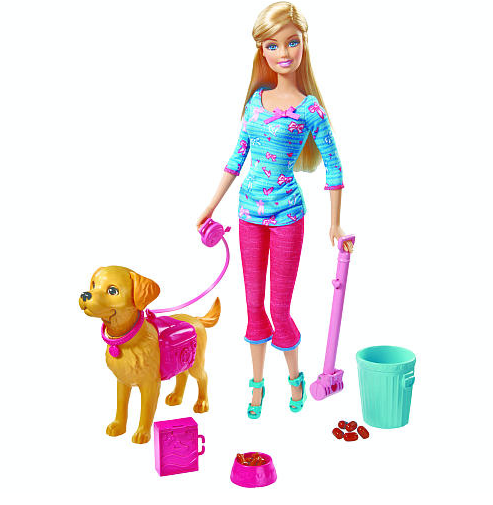 Barbie Potty Trainin' Taffy Barbie Doll and Pet Playset