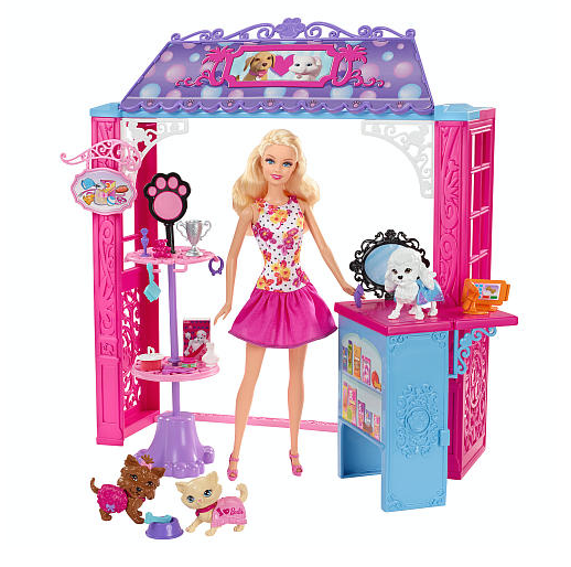 Barbie Life in the Dreamhouse Pet Boutique and Doll Playset