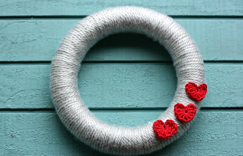 How to Make A Valentine's Day Wreath That Can Easily Be Repurposed for Any Season-Position your hearts