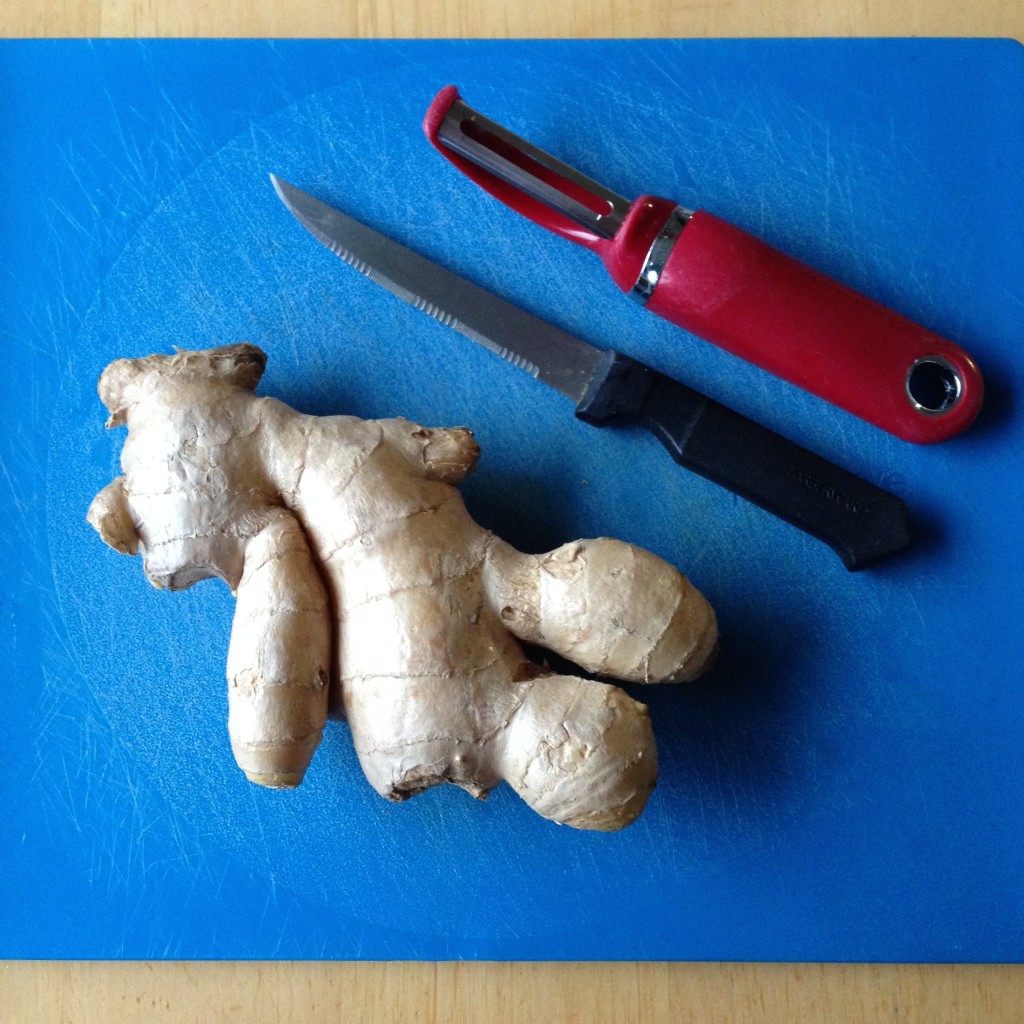How to dehydrate ginger, materials needed