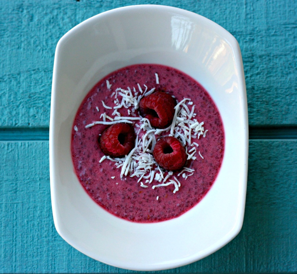  Delicious, nutritious and super easy Raspberry Vanilla Chia Breakfast Pudding Recipe