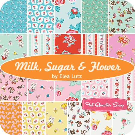 Milk Sugar & Flour Fat Quarter Bundle by Elea Lutz from The Fat Quarter Shop