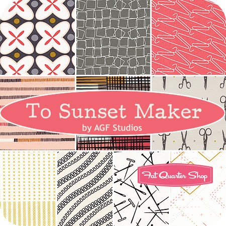 To Sunset Maker by Art Gallery Fabric Studio from Fat Quarter Shop