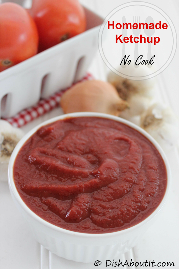 If you want to cut out the preservatives and extra sugar in store bought ketchup then this is the recipe for you! Healthy Homemade Ketchup Recipe