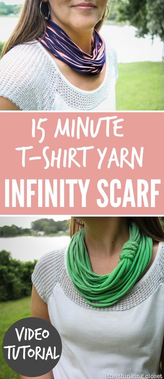 15 Minute TShirt YarnScarf