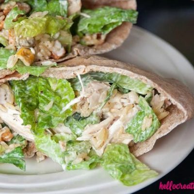 Quick and Easy Lunch or Dinner Idea- Chicken Vegetable Rice Crunch Wrap Recipe