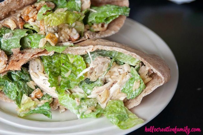 Quick and Easy Lunch Idea- Chicken Vegetable Rice Crunch Wrap Recipe