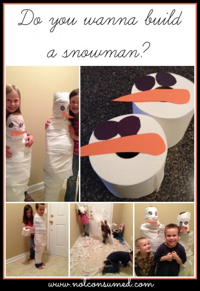 Do you wanna build a snowman... out of your siblings