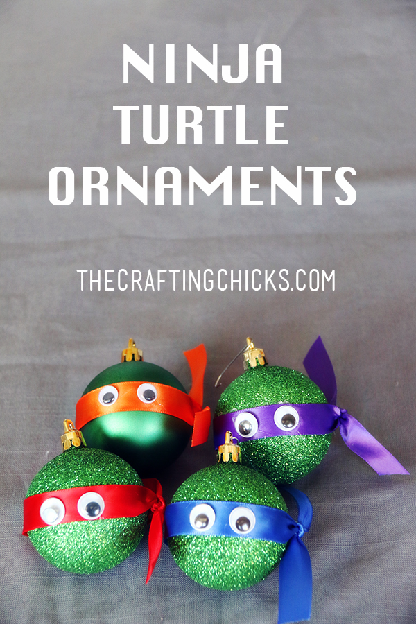 TMNJ Teenage Mutant Ninja Turtle Christmas Ornaments