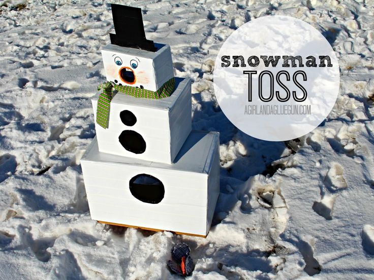 Snowman Toss Game
