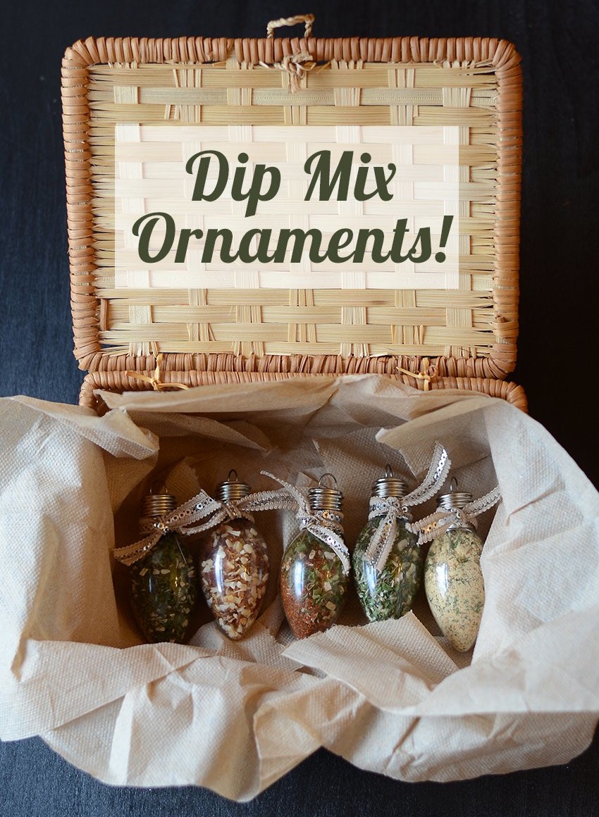 Dip-Mix-Ornaments