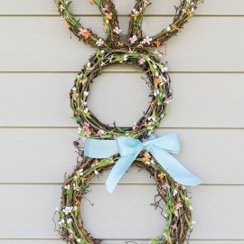 Bunny Wreath from Bubbly Nature Creations