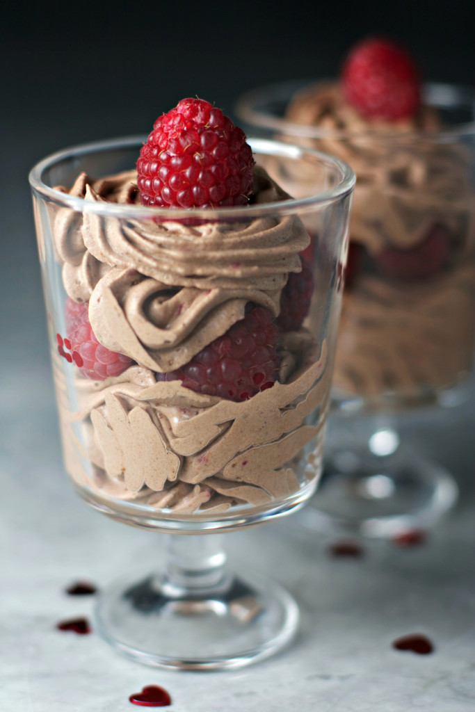 Cacao Mousse Raspberry Parfait Recipe from Begin Within Nutrition