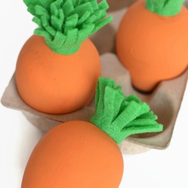 DIY Carrot Easter Eggs from A Night Owl Blog