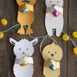 DIY Easter Candy Huggers from Lia Griffith