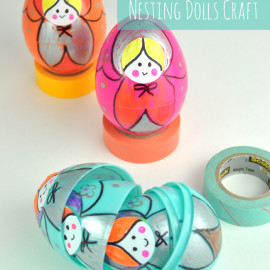 Easter Egg Nesting Dolls from Club Chica Circle