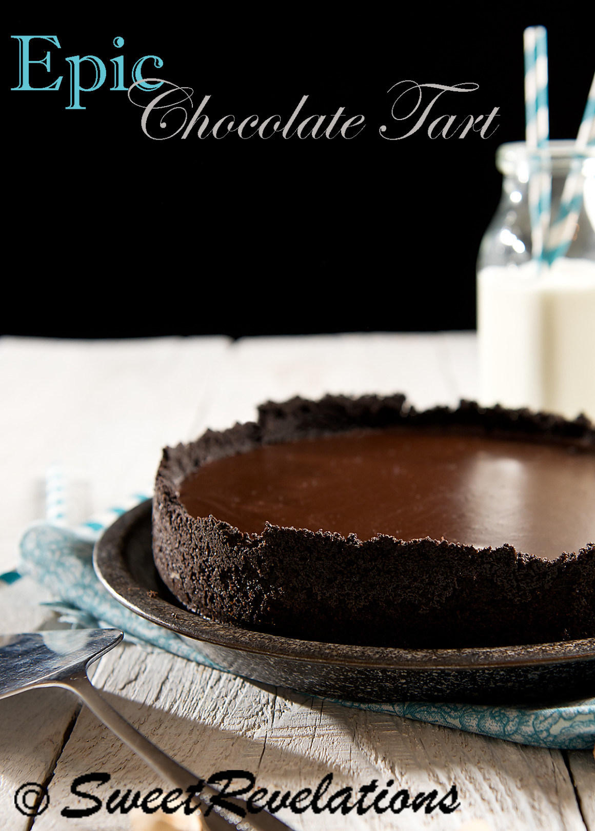 Epic Chocolate Tart Recipe from Sweet Revelations
