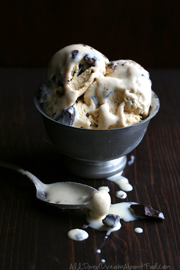 Salted Caramel Chunk Ice Cream Recipe from All Day I Dream About Food