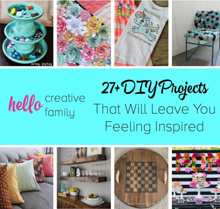 27+ DIY Projects From Creative SNAP Bloggers That Will Leave You Feeling Inspired