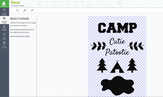 Send your little camper off to summer camp in style with a DIY Camp Cutie Patootie tank top or tshirt. Cut file included so you can make this project on the Cricut Explore. 