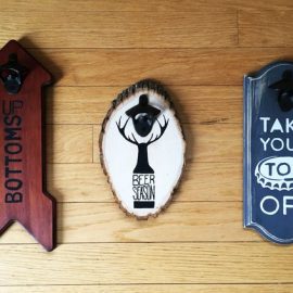 Beer Season Bottle Opener Signs from The Printable Project