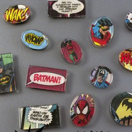 DIY Comic Book Magnets from Crafts By Amanda