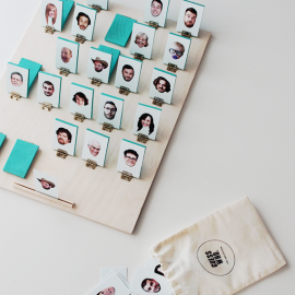 DIY Guess Who Board Game from Almost Makes Perfect